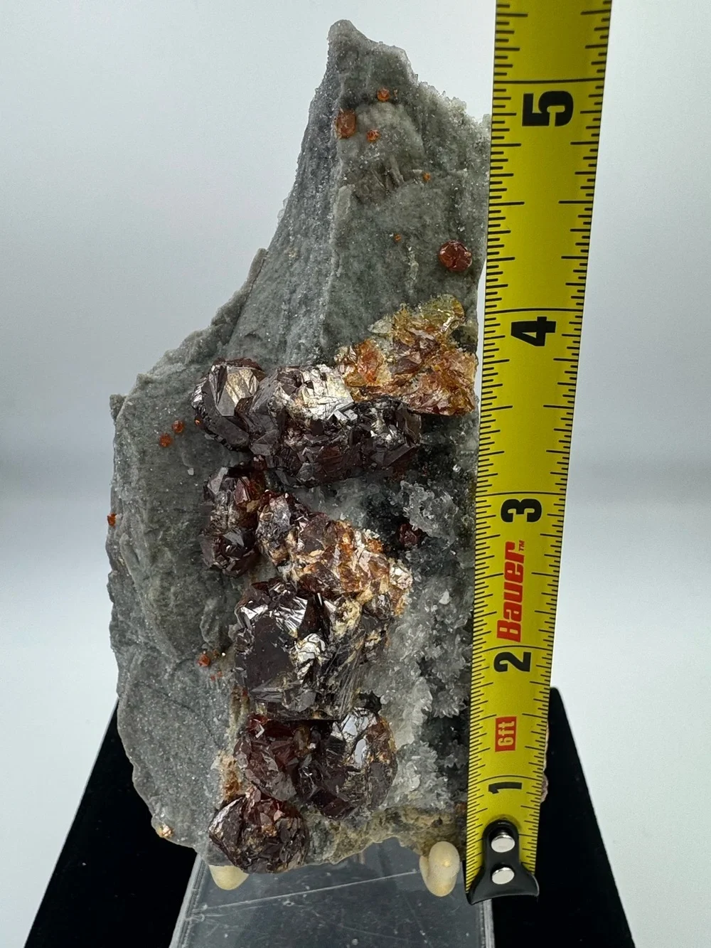 Garnet Crystals on Matrix